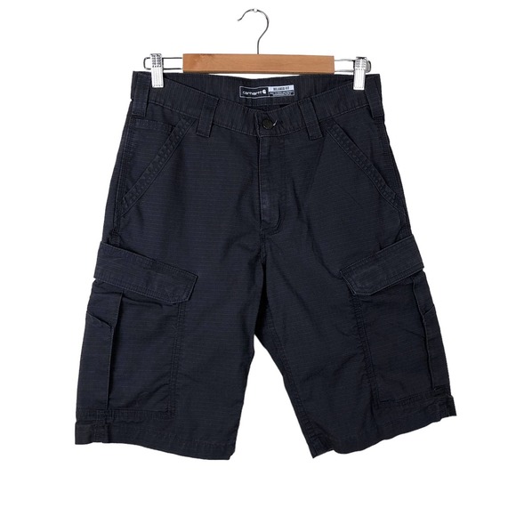 Carhartt Other - Carhartt Force Relaxed Fit Ripstop Cargo Work Short Black (30)